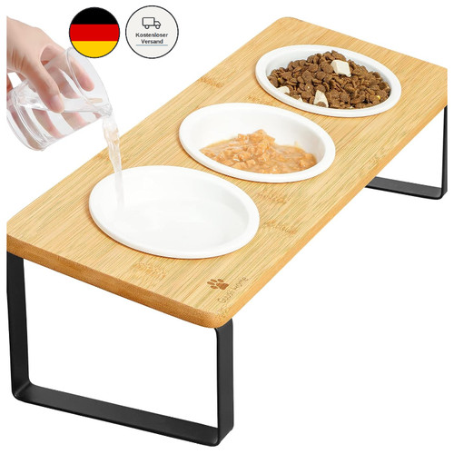 Katzenfressnapf set teilig - set, 3-teilig